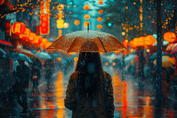 rainy weather concept,rainy day - obrazy, fototapety, plakaty