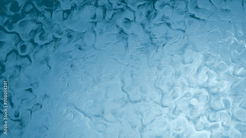 Poster light blue ghost color organized forms surface background - abstract 3d rendering