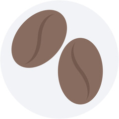 Coffee Beans Vector Icon