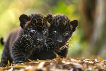 The innocent charm of Panther cubs