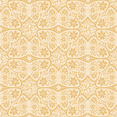 Hand drawn butterflies flowers seamless pattern. Scandinavian folk seamless butterfly floral texture