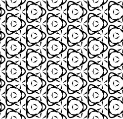 Black seamless abstract pattern. Overlay for background and backdrop. Ornamental design. PNG graphic illustration with transparent background.