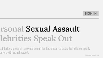 Term 'Sexual assault' highlighted on FAKE headlines news publications. Titles on white background. Can be used for editorial AND non editorial content as everything is 100% fake