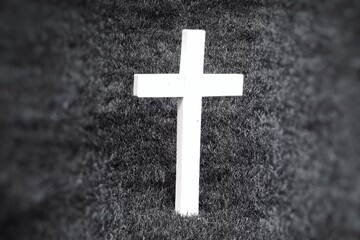Untitled design - Grayscale Photography of Cross