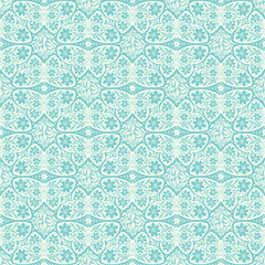 Hand drawn butterflies flowers seamless pattern. Scandinavian folk seamless butterfly floral texture