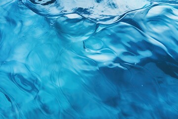 Naklejka na ściany i meble Background of blue water surface