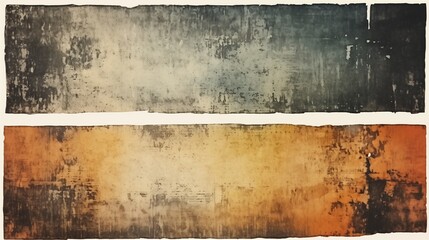 Paper note frame with copy space for text, Realistic texture overlay, torn, worn paper effect. Vintage old, grunge, torn, dust, grainy, worn, effect. Retro old paper background. 