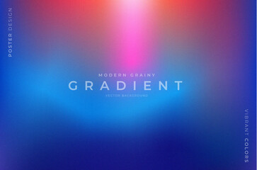 Vector modern trendy gradient grainy texture