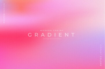 Vector modern trendy gradient grainy texture