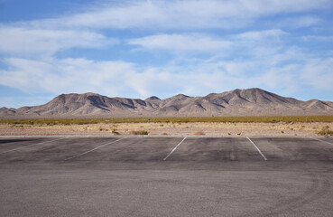 Beautiful Mountain view on the route towards Grand Canyon in Arizona