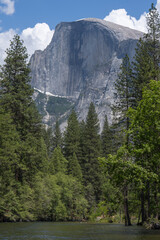Half Dome with Merced River