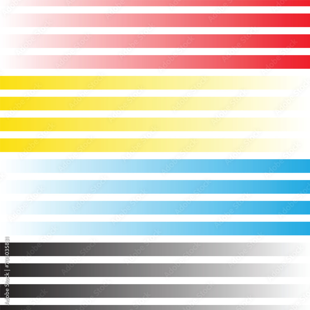 Poster abstract monochrome geometric colored gradient line pattern.