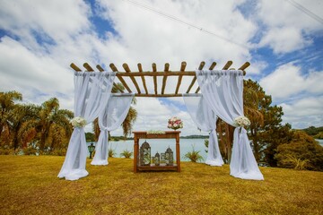 Outdoors Wedding Place © Weslley