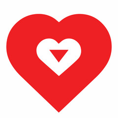 red heart icon