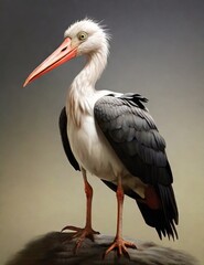 white stork ciconia
