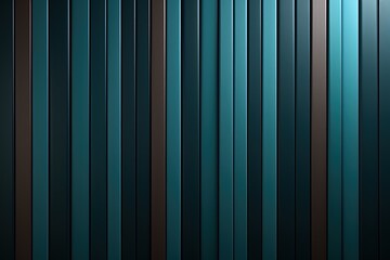 wooden striped acoustics panels wallpaper background texture in blue green color 