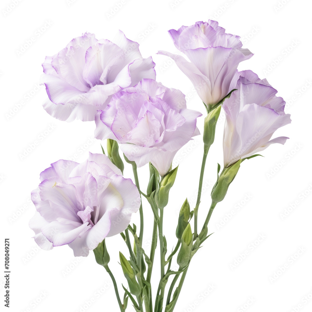 Wall mural - Eustoma (Lisianthus): Appreciation and charisma (2)