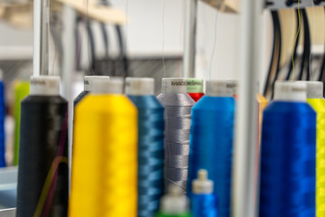 bobine de fils machine broderie