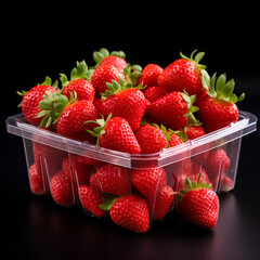 strawberries in a bowl