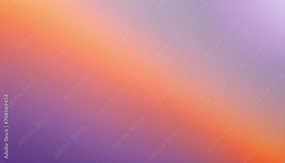 Aufkleber orange lilac and gray colors mixed soft blended abstract gradient background. colorful gradient back