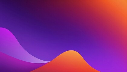 Orange and purple gradient background. Orange purple blue red colors mixed wavy lines gradient background vector illustration