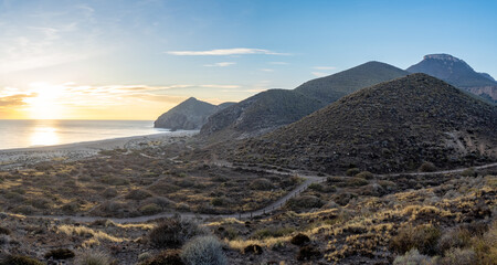 Beach of the dead in Cabo de Gata, Spain