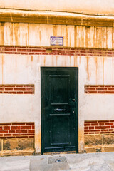 Door of Church of the Holy Martyrs Ciriaco and Paula