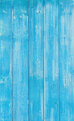 Fototapeta na wymiar Blue Wooden Background. Textured surface with empty copy space for text. Minimalist backdrop. Template design 