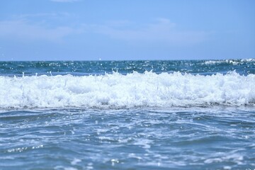 water wave on the beach