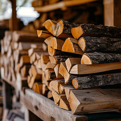stack of firewood
