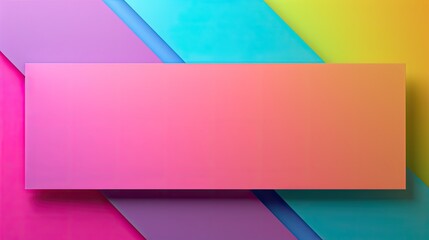 Colorful abstract geometric background. Minimal style