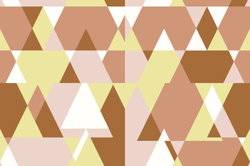 Pattern of triangles. Triangles. Seamless texture. Seamless background. Abstract texture. Vector graphics