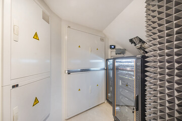 A room with special electrical equipment. Control over maintaining an optimal temperature regime in the house.
