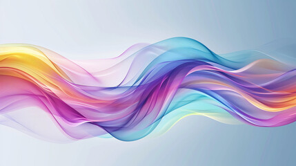 Fototapeta premium Wavy, multicolored, stunning background photos. Website photos. White, Red, Blue, Purple, Pink, Yellow, Orange. Harmony of Colors. Pastel Shades. Background.
