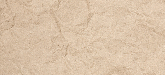 Crumpled recycled paper texture for background