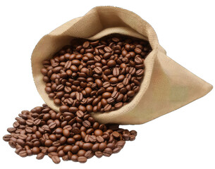 coffee beans in a bag