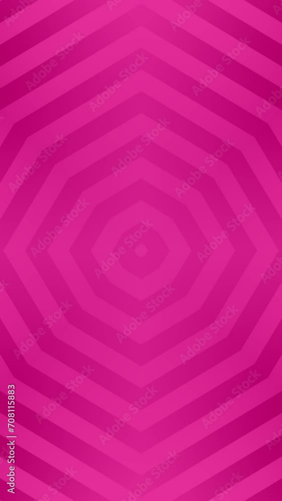Poster abstract pink motion background. dynamic animated loopable vertical background video with wavy textu