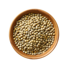 LENTILS isolated on transparent and white background