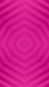 Abstract pink motion background. Dynamic animated loopable vertical background video with wavy texture.