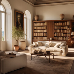 traditional Italian living room