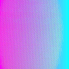 Blend of pink and blue gradient color square background, Usable for social media, story, banner, Ads, poster, celebration, event, template and online web ads