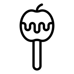 Caramelized Apple sweet icon