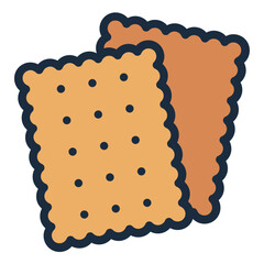 Biscuit sweet icon