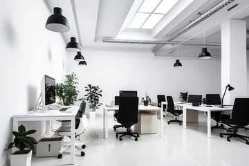 modern office workspace