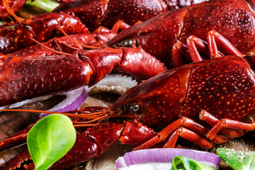 Crayfish seafood
