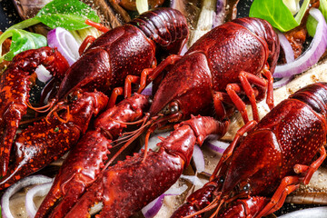 Crayfish seafood