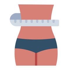 Diet weight loss icon
