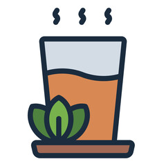 Jamu indonesian drink icon