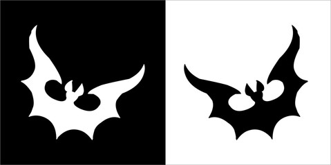  Illustration vector graphics of bat icon