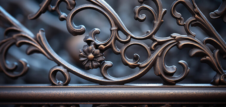 Ironwork railing textures for wallpaper or background 001